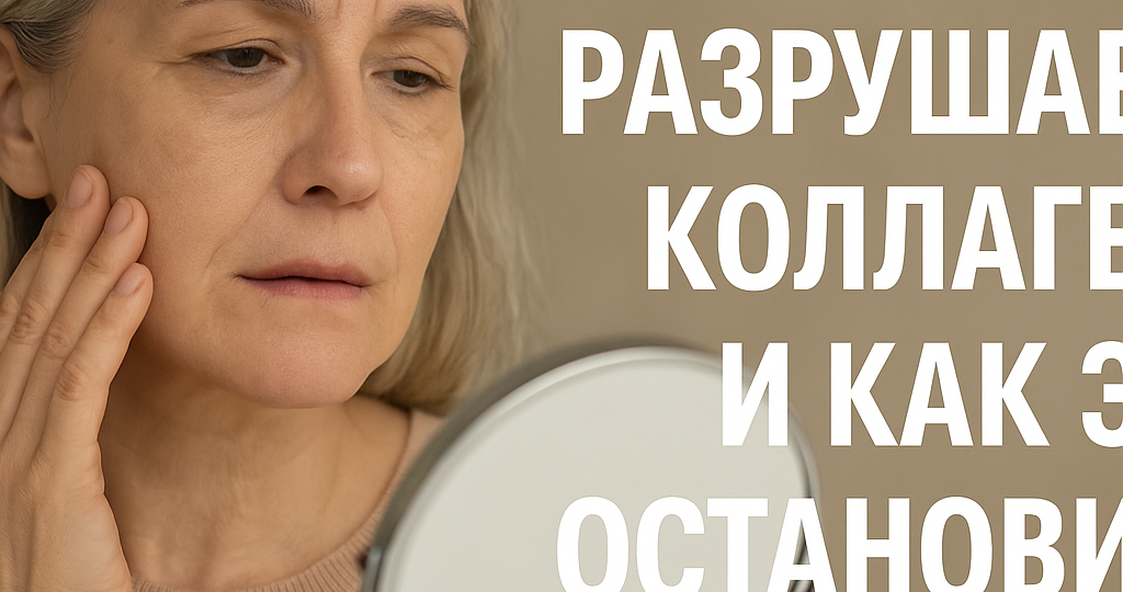 Что разрушает коллаген и как это остановить?