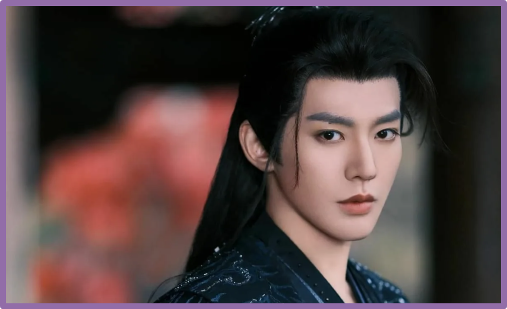 Снимок с экрана монитора. Актер Дэн Вэй.