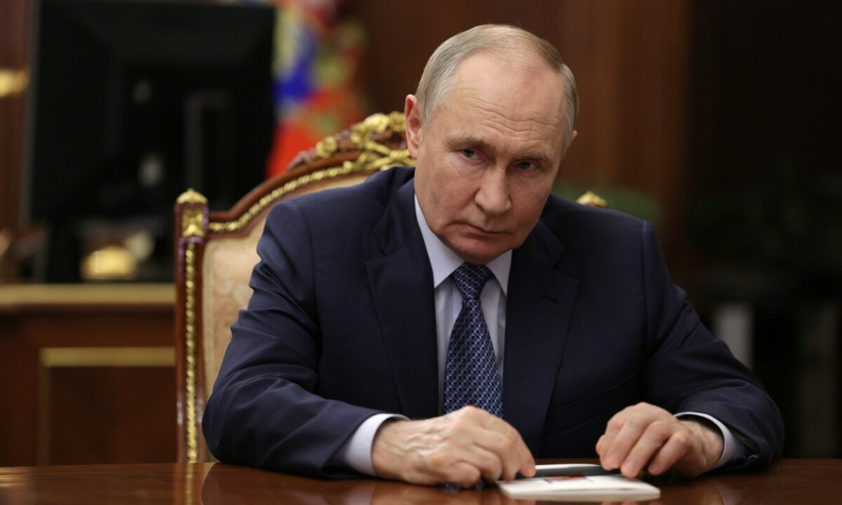    Владимир Путин. Фото пресс-службы Кремля