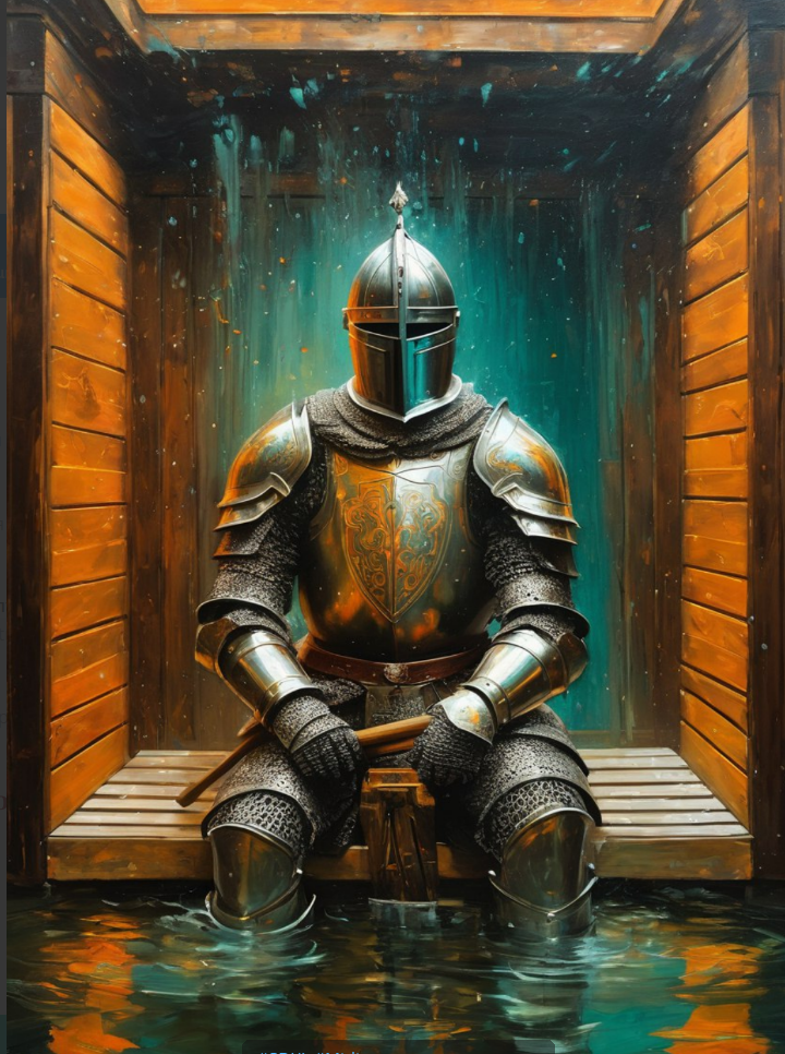 Рыцарь в бане