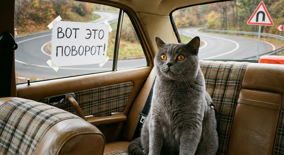 Картинка сгенерирована кошачьим ИИ