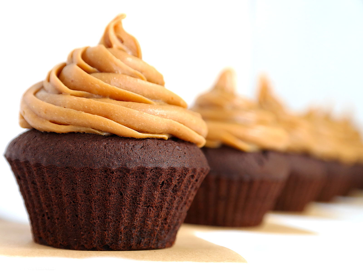 шоколадные пп капкейки