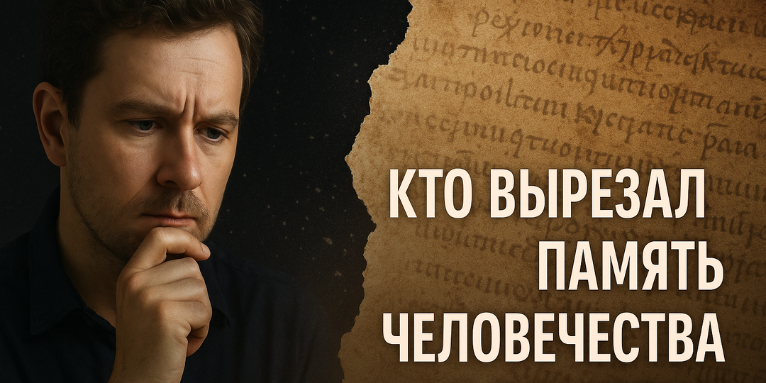 Кто вырезал память человечества о прошлом?