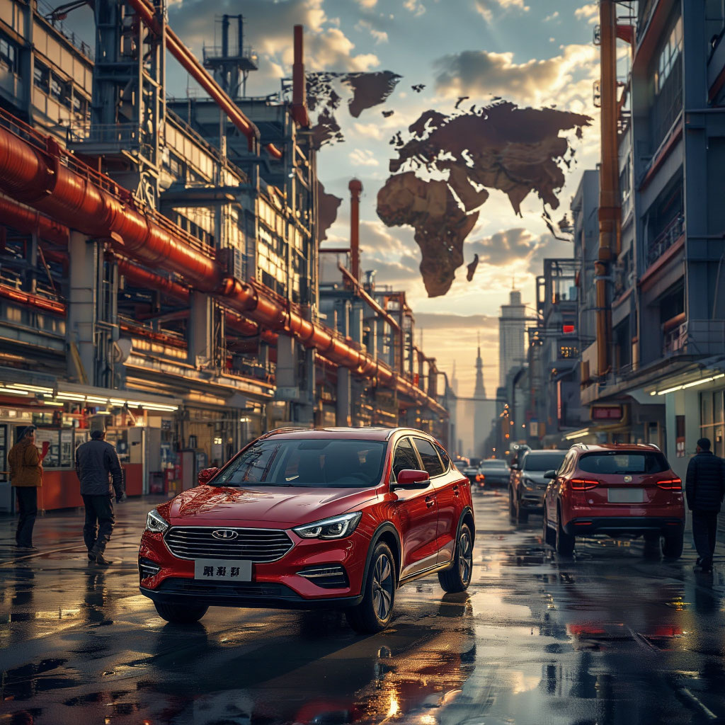 Китайский автопром в мире