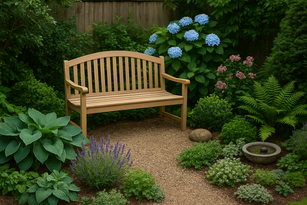 Анти-стресс уголок в саду