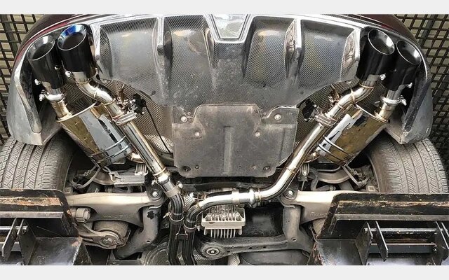 Модифицированный даунпайп может интегрироваться в выхлопную систему и атмосферных двигателей, но эффективность такой операции заметно ниже, чем в случае с турбированными ДВС (Фото: Racing Flashark)