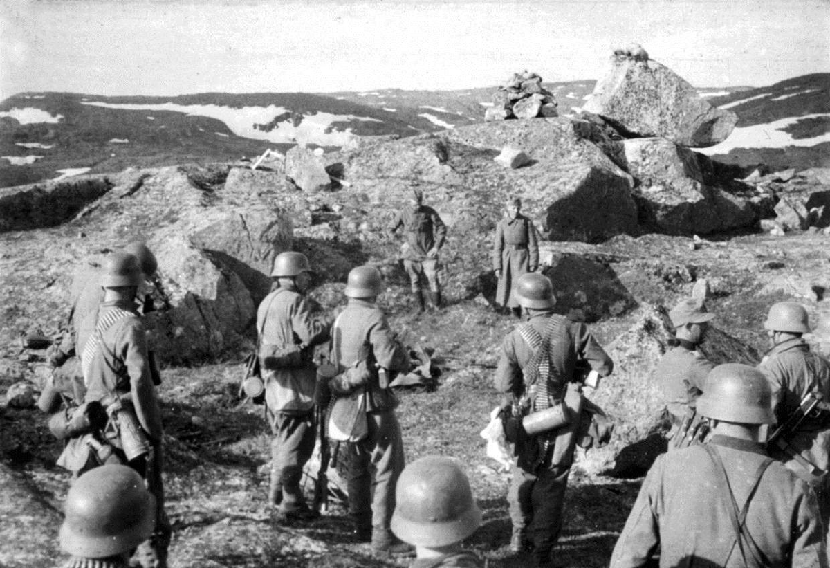 Расстрел красноармейцев горными егерями