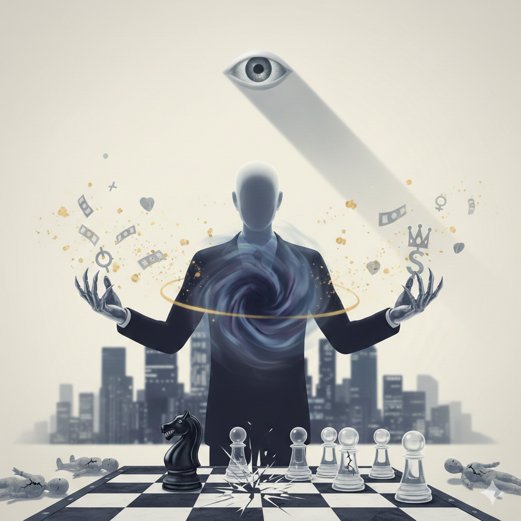 Психопаты — это холодные, жестокие и скрытые манипуляторы, настоящие «теневые управленцы».