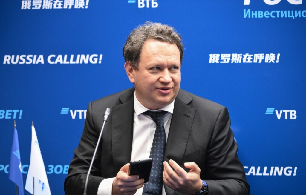    Первый заместитель президента-председателя правления ВТБ Дмитрий Пьянов. Владимир Астапкович / РИА Новости