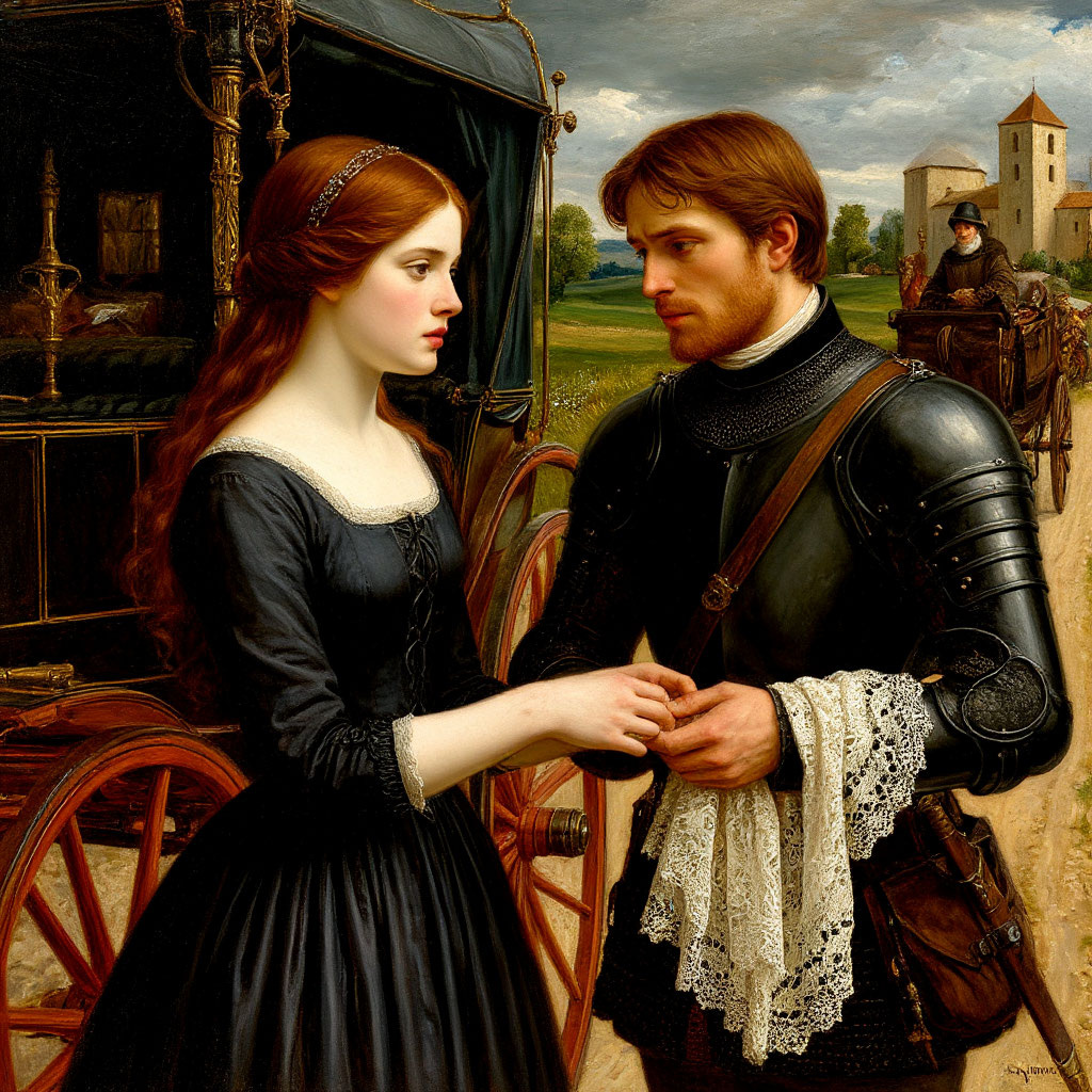 Иллюстрация "Роковой Платок" создана сетью Шедеврум