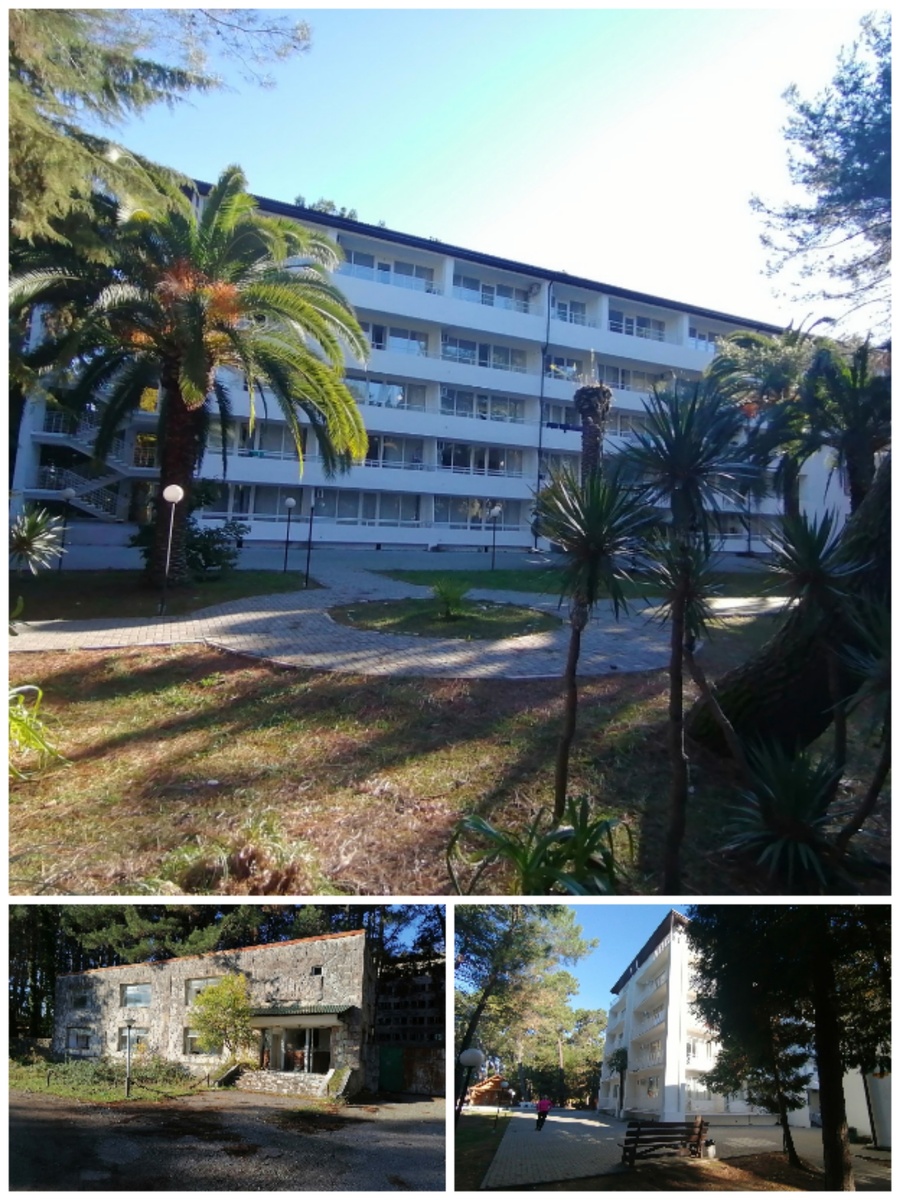 Корпуса отеля 1, 2, 3.