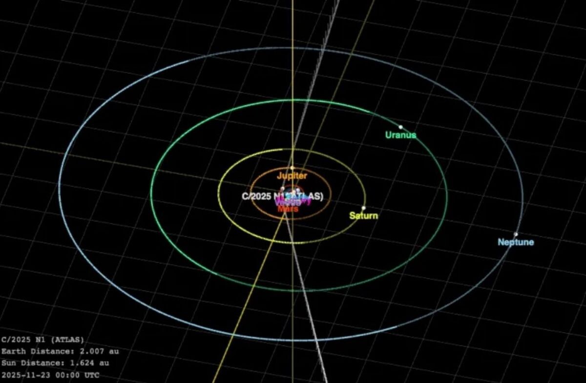 Сигнал «Вау!» был зафиксирован 15 августа 1977 года(Изображение: NASA/JPL-Caltech/NAS)