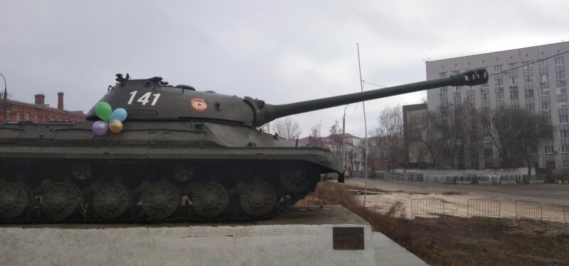    Танк восстановили и вернули на прежнее место. Фото: АиФ/ Светлана Чернышова