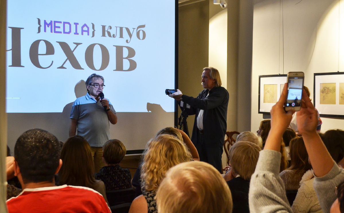 Александр Адабашьян и Александр Бруньковский (фото из архива "Media-клуба Чехов")