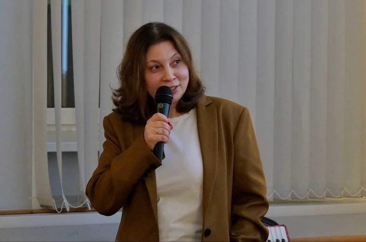 Директор библиотеки № 8 Елена Пахомова (фото из архива "Media-клуба Чехов")