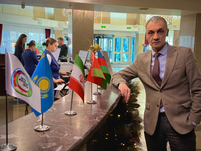   Николай Тупикин - исполнительный директор АНО СК «Каспий 2030». Источник фото: пресс-служба АНО СК «Каспий 2030»