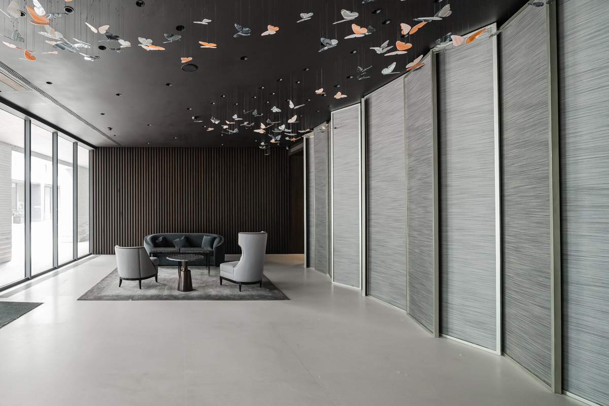 Клубный дом Набоков: интерьер с отделкой натуральным камнем от INCOM STONE