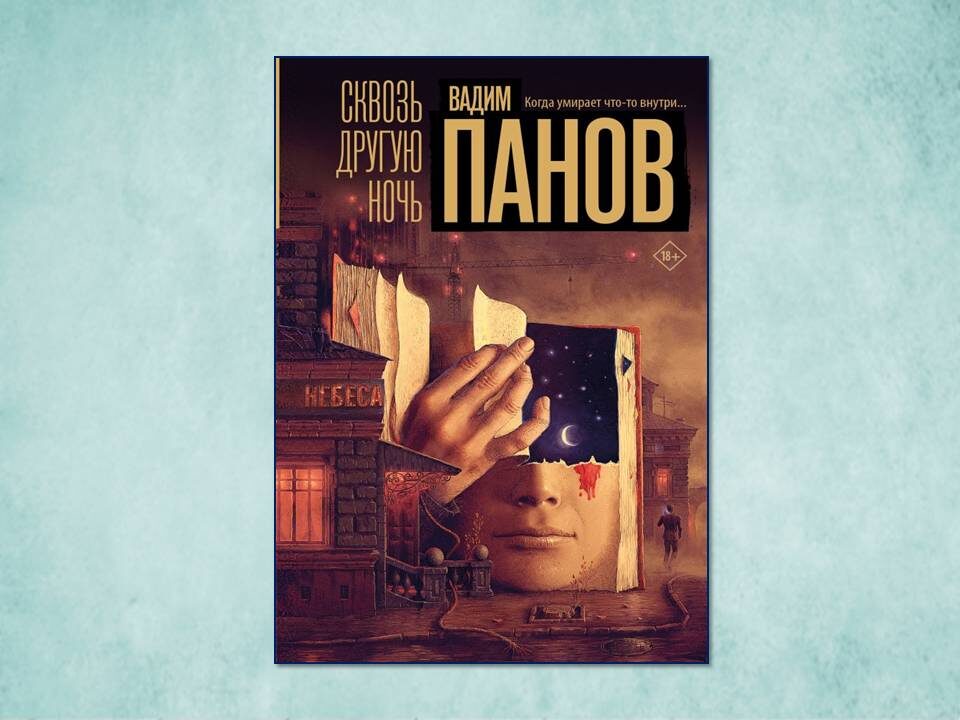 «Сквозь другую ночь» Вадим Панов. Изд: АСТ; стр. 480. Картинка подготовлена автором