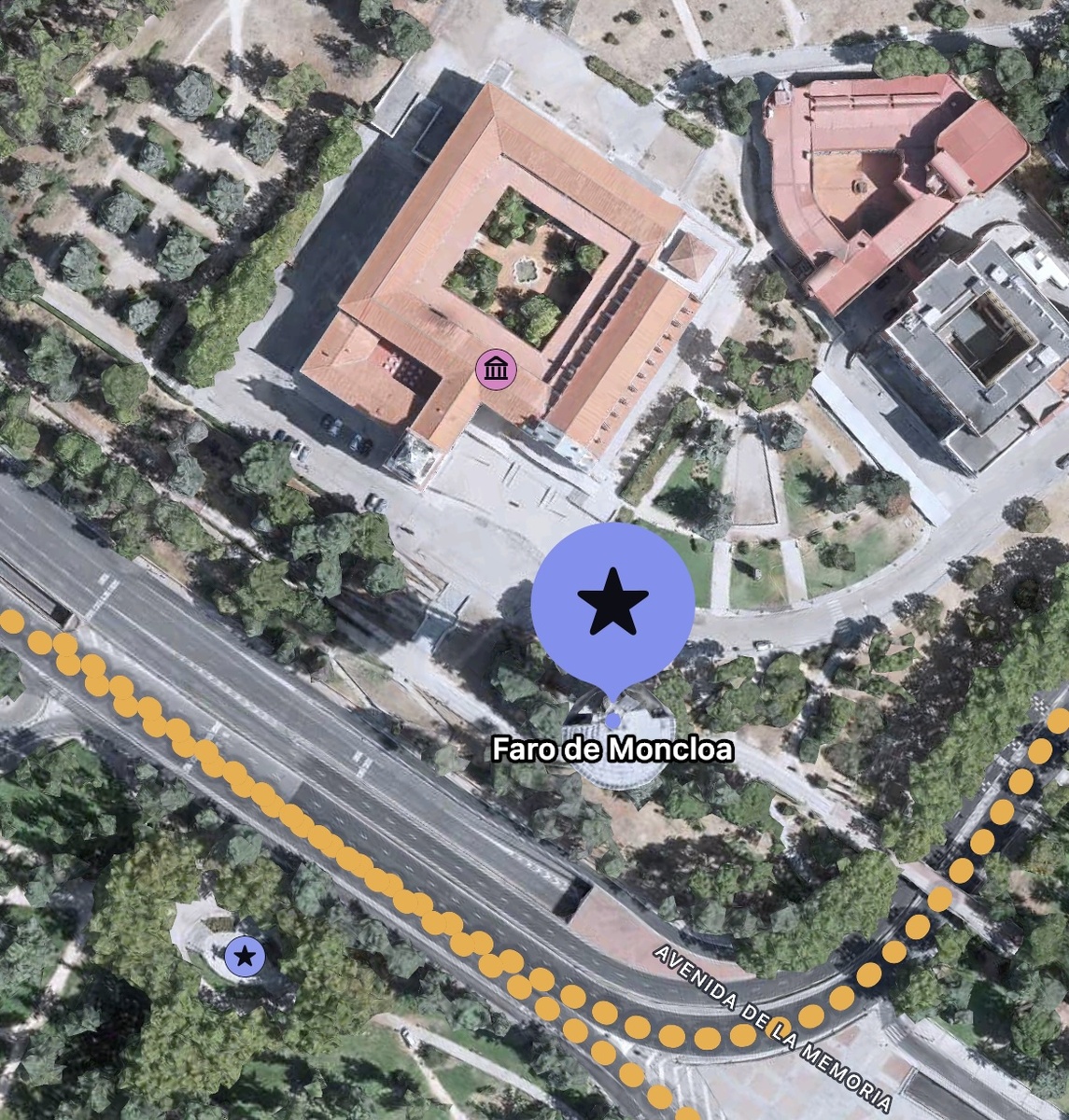 Вот так все это выглядит на Гугл-картах