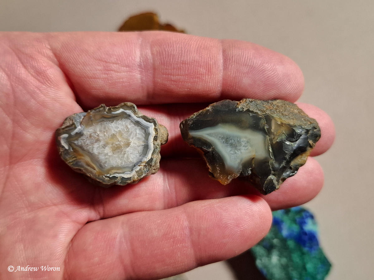 Вышеупомянутые агаты с Зырянки