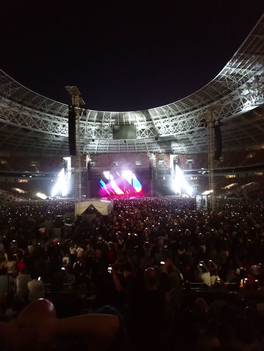 Москва. Лужники, 21 июля 2019. 