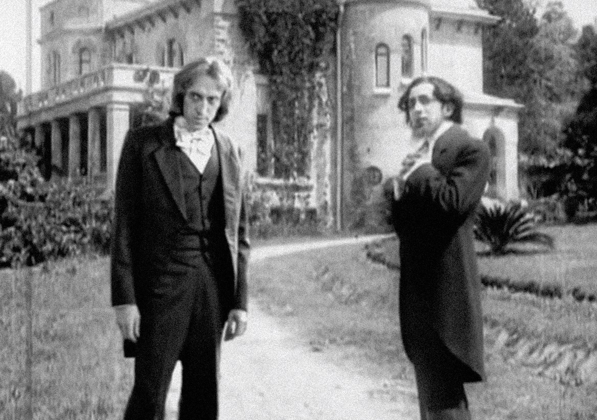 КОЛЛАЖ / Виктор Авилов и Андрей Громов / Скриншоты из к/ф "Господин оформитель" и "Умирающий лебедь"