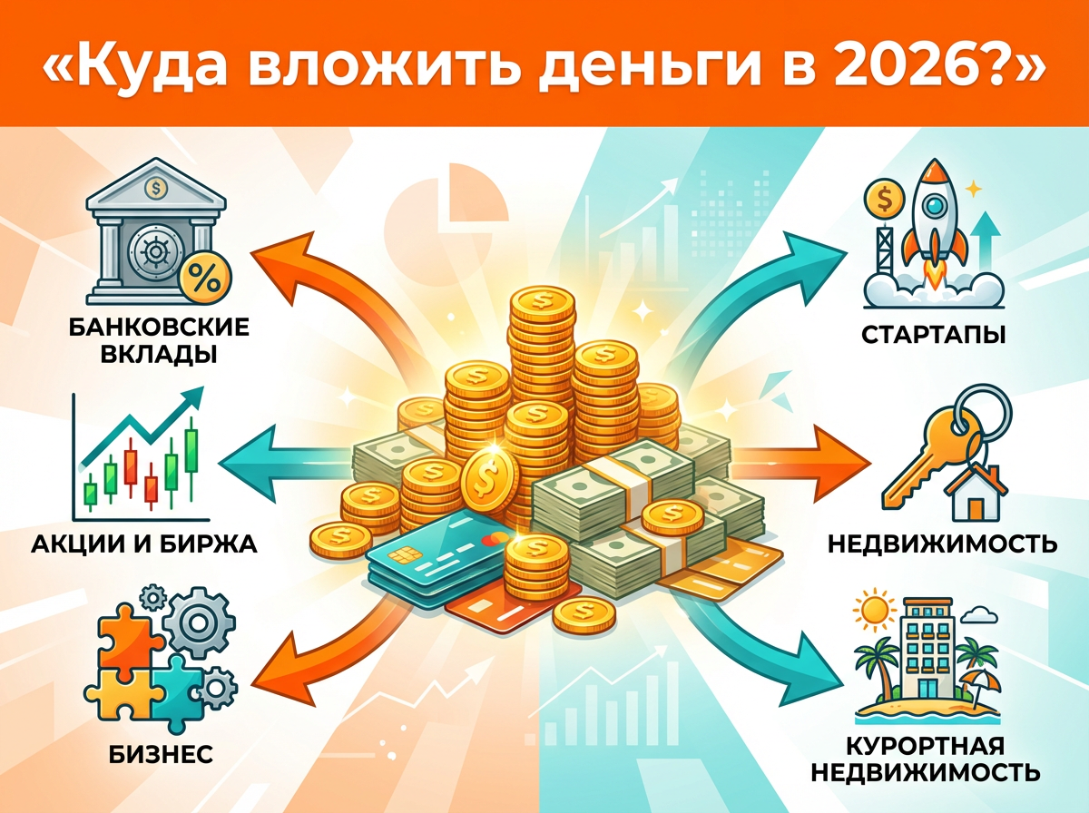 Куда вложить деньги, чтобы застраховтаь их от инфляции и получать пассивный доход.