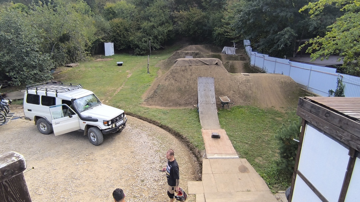 Тренировочные горки в "Мышовне". ст. Убинская. Фото: Книга Приключений