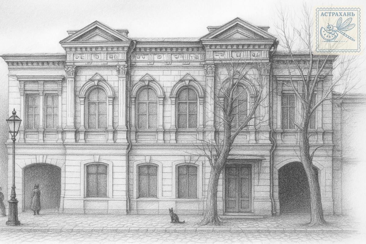 Дом М.Ш.М. Казакова, каким я его вижу в начале 20-го века