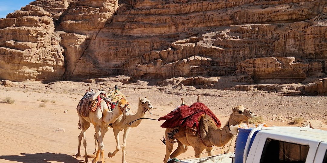 Вади Рам на джипе и пешком. Путешествие по Иордании