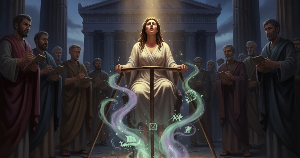 Оракул из Дельф: Загадка пророчеств, которые правили миром и довели Грецию до величия 🔮✨