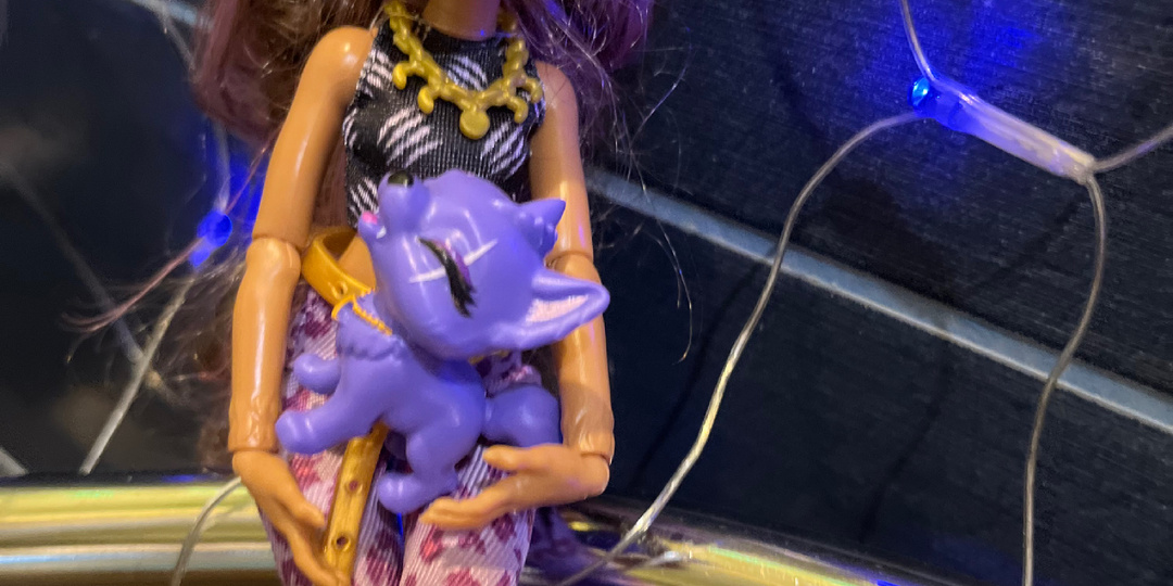 Кло вместо Клео: Клодин Вульф третьего поколения от Маттел. Базовая монстряшка - волна 2025 года.