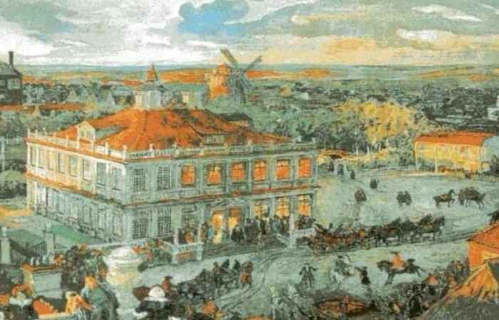 Отец Анны поселился в Немецкой слободе.