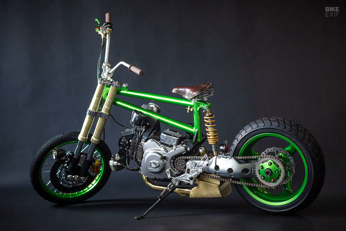 Off the Wall: BMX-мотоцикл с двигателем Ducati