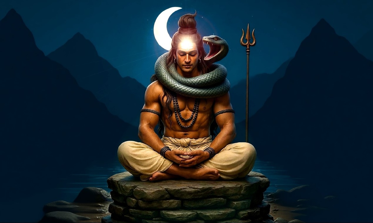 Спящий Шива