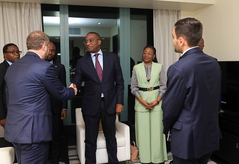 Встреча министра Армении и вице-премьера ДР Конго в Абу-Даби