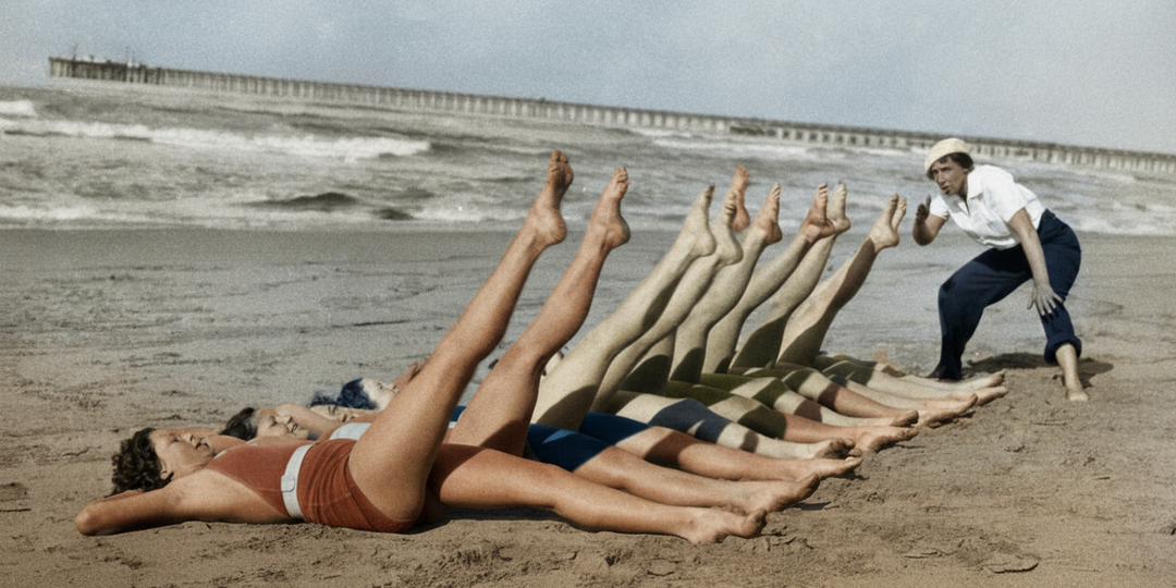 13 фото девушек 1930‑х, которые занимались спортом