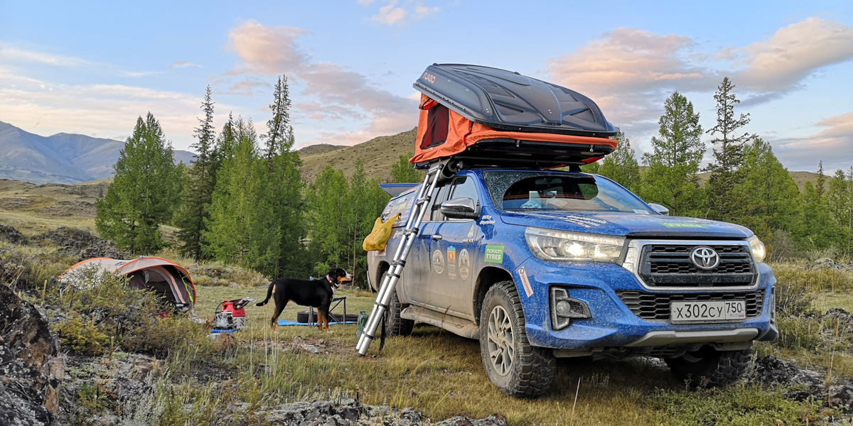Фото из экспедиции "Тропами Алтая", Тойота Россия, лето 2019