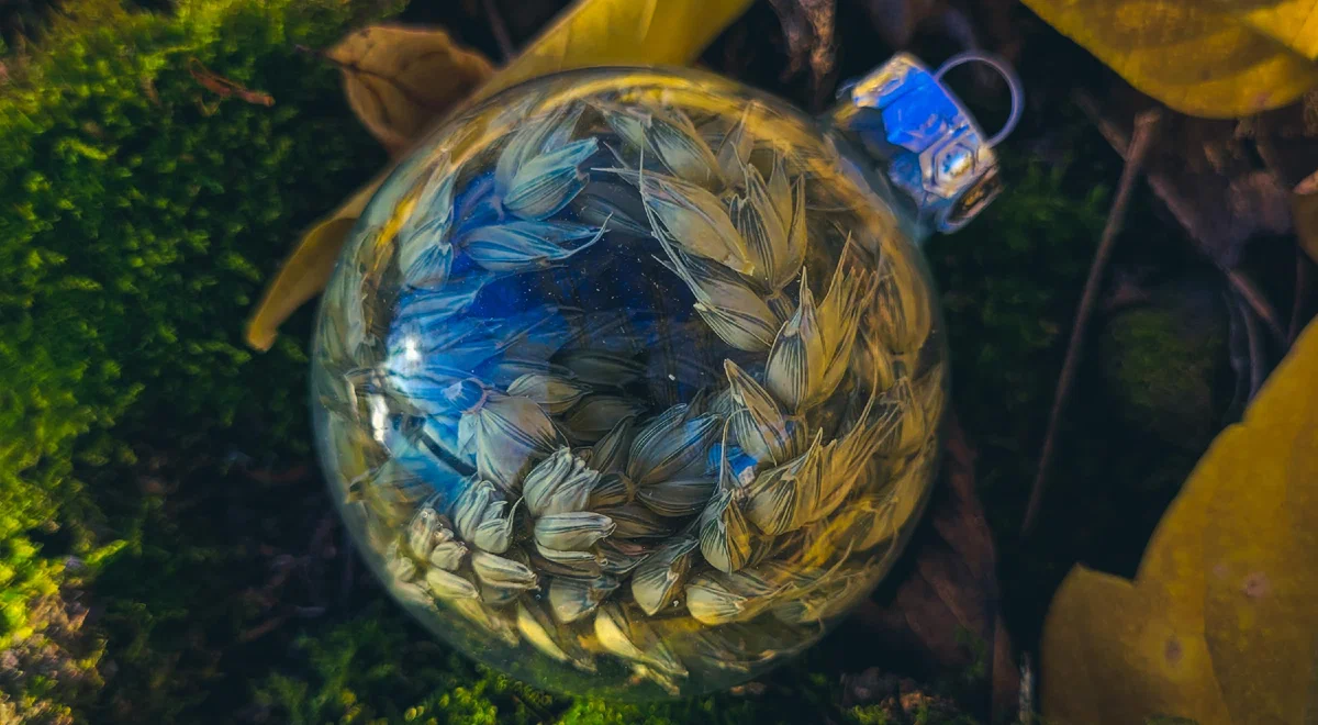 Пшеница — пожелание богатства и сытого года.