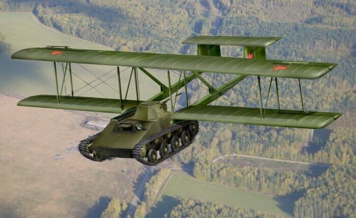 Танк Ratte в сравнении с обычной техникой