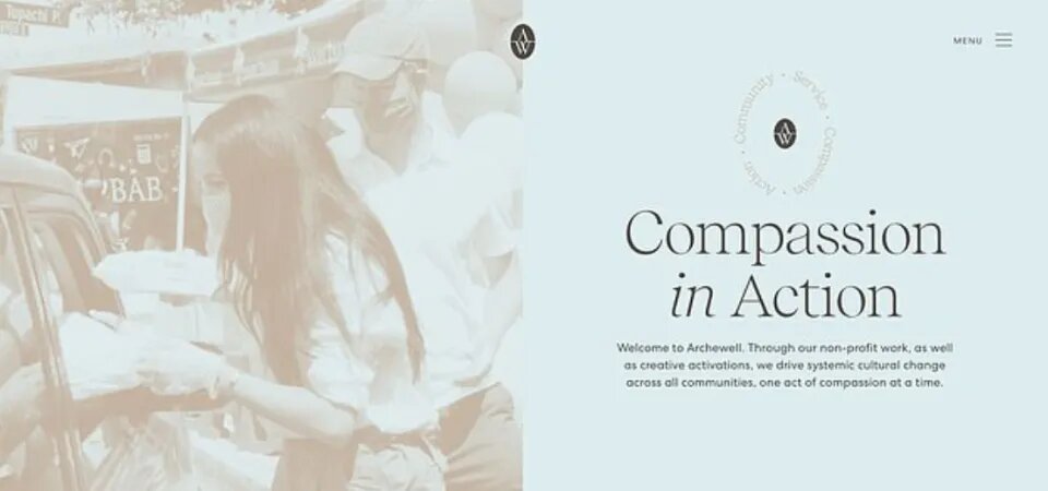 Арчивелл - фонд, который очень печется о молодежи, считая ее целевой аудиторией Меган