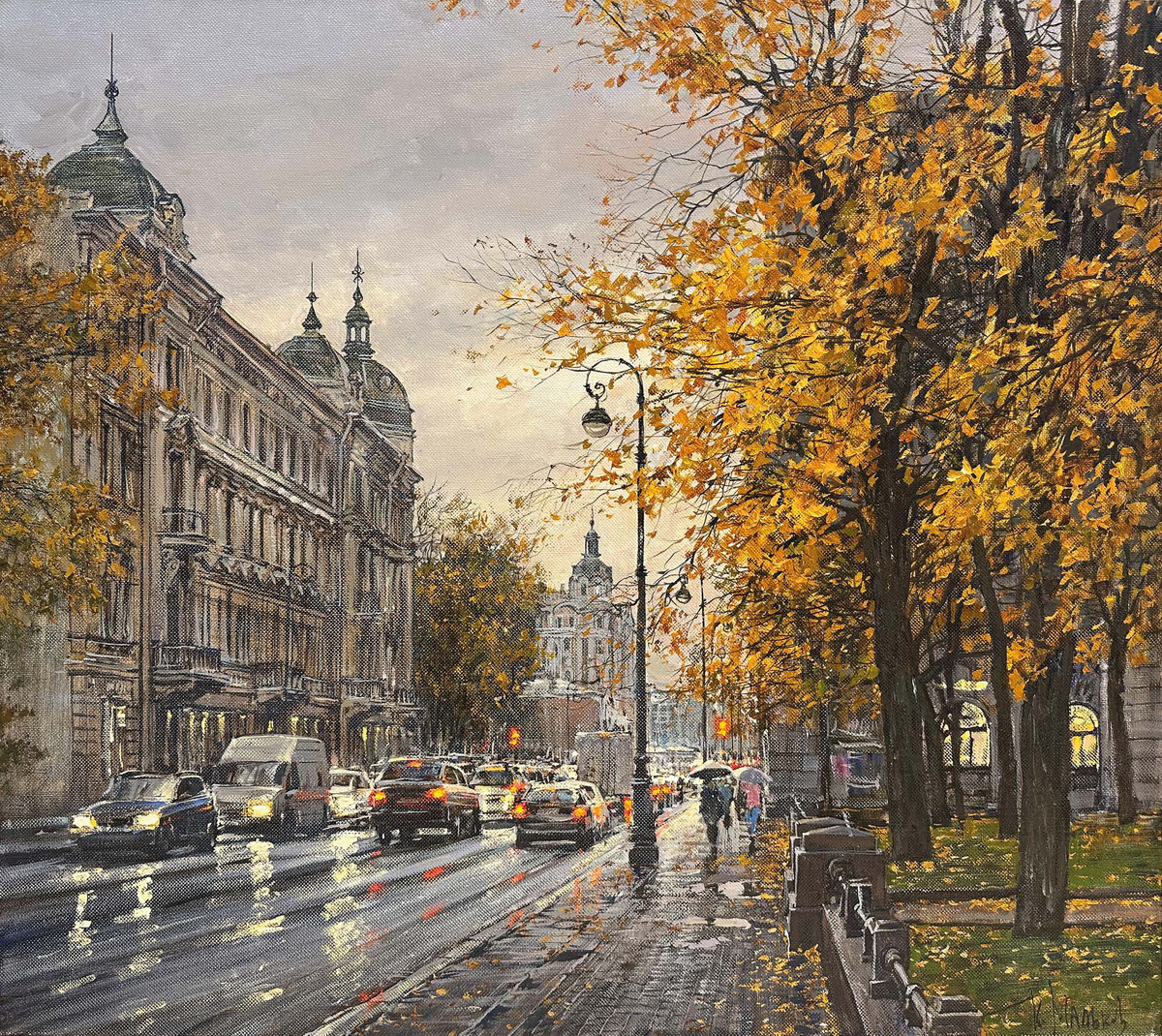Каменноостровский проспект
2024
Холст, масло 80х90 см 