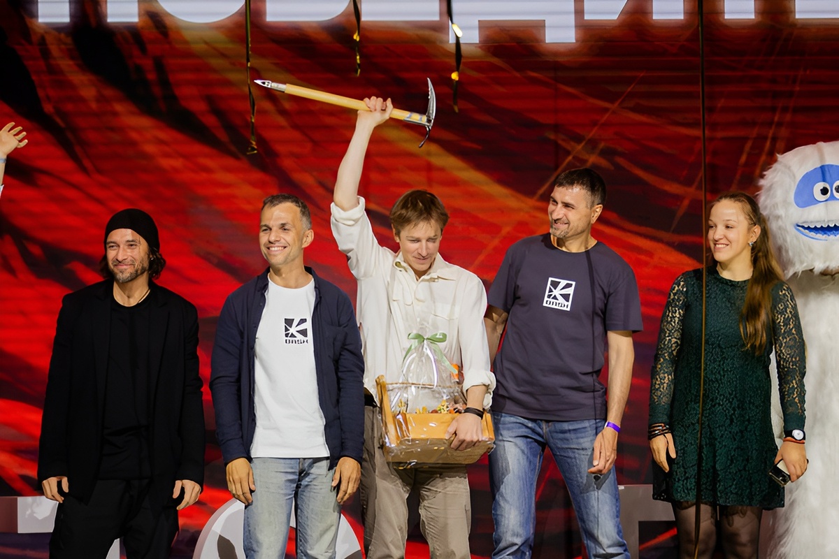 Вручение Золотого Ледоруба России команде Андрея Васильева