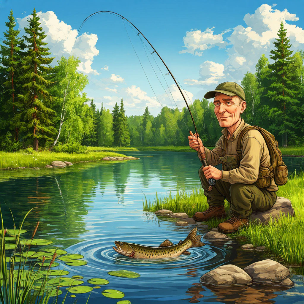 Рыбалка. Подмосковье.