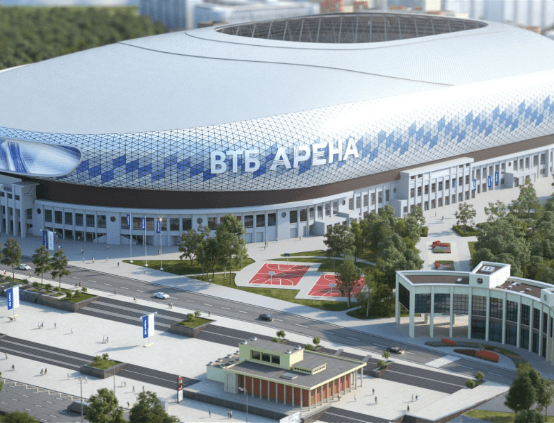 Поликарбонат для кровли ВТБ-арены в Москве от «Полигаль Восток»