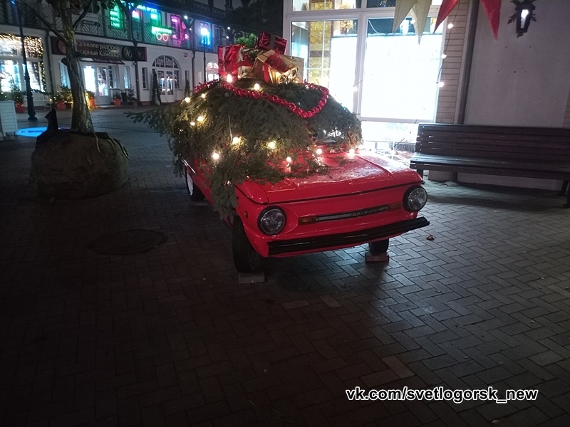 Светлогорск, улица Ленина, площадь возле ТЦ "Раушен" 02.12.2025
