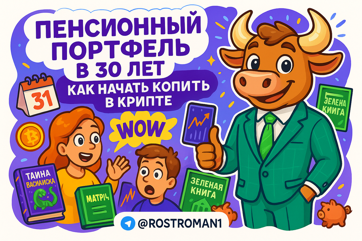    Пенсионный портфель в 30 лет: 5 ловушек криптоинвестора, которые сжигают ваш капитал РоСТ | Роман о Системном Трейдинге