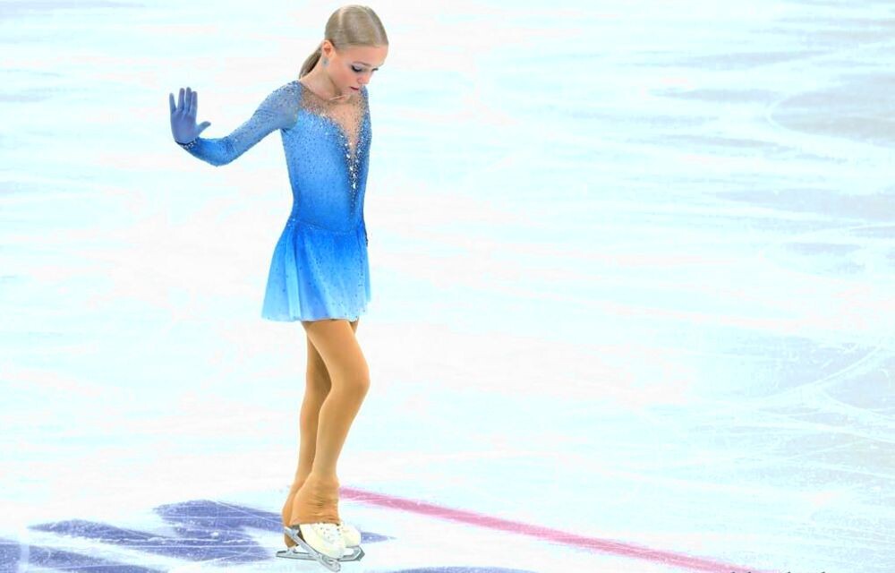 Костылева - одна из талантливых и перспективных фигуристок