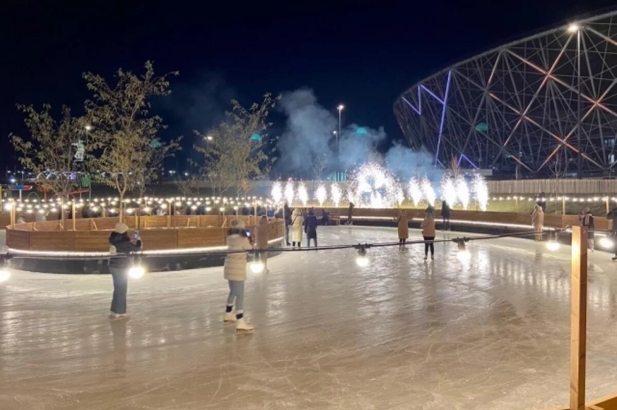    Каток «Лагуна» в ЦПКиО Волгограда скоро откроют- уже залили слой льда