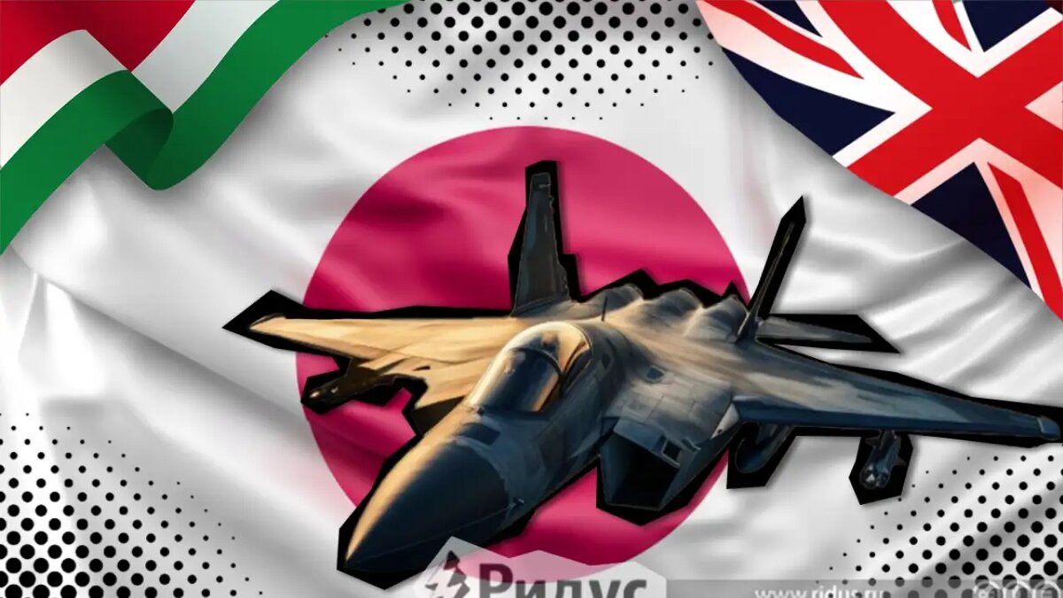    Япония, Великобритания и Италия строят истребитель шестого поколения. © Коллаж / Ridus.ru